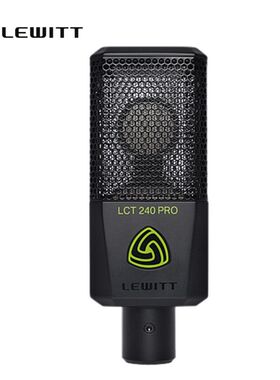 LEWITT/莱维特 LCT 240PRO 专业K歌直播麦克风 录音编曲电容话筒