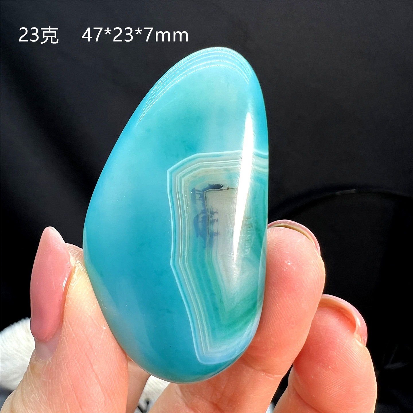 天然缠丝玛瑙原石摆件大颗粒蓝绿玛瑙把玩手把矿石标本鱼缸造景