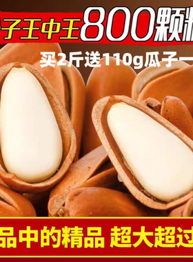 25年优质松子开口长白山东北手剥松子原味袋装大颗粒松子坚果500g