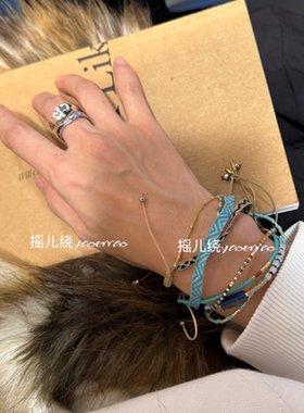 质感s925银饰百搭开口叠指冷淡