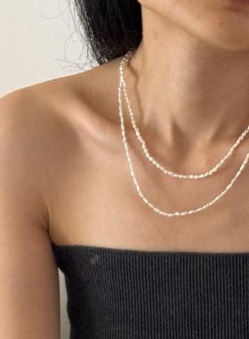 韩国东大门同款轻奢小众锁骨颈链