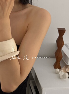 亚克力树脂轮廓几何手镯环