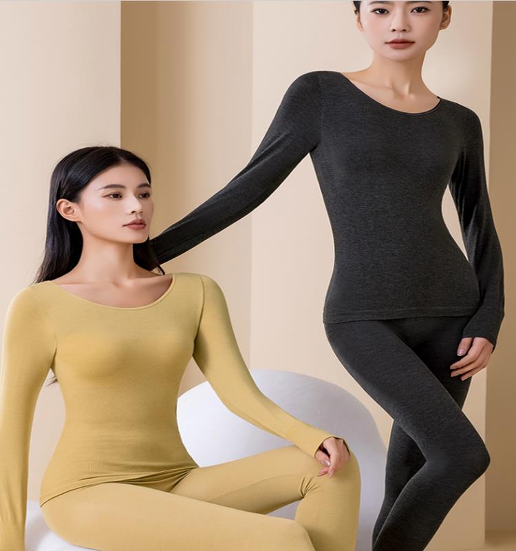 维多利亚秋衣裤套装女内穿打底衫