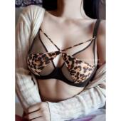 性感内衣女大码 聚拢大胸显小防下垂纯欲薄款 文胸罩