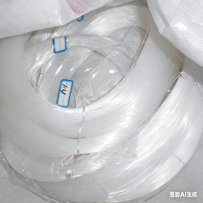 单丝胶丝散装渔网丝织网线编花线渔具线白色透明胶丝绳胶线