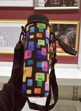 加厚特百惠保温杯套500ml420ml430ml都市暖心水壶套水杯子袋防摔