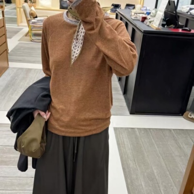 拼接领口女cotemp上衣T恤