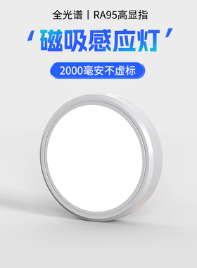 磁吸感应灯led橱柜灯展示柜灯带免插电无线遥控款充电式酒柜灯条