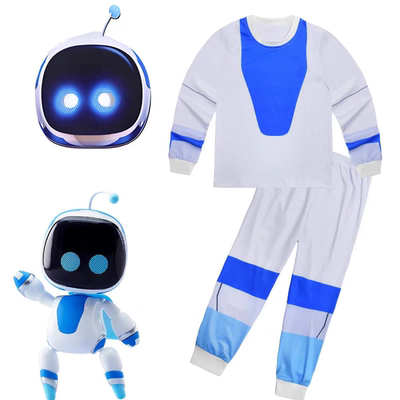 AI宇宙机器人儿童节科幻主题幼儿园cos服装智能Astro Bot扮演服