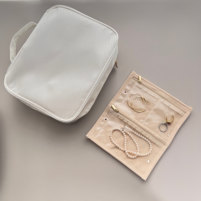 便携黄金珠宝收纳袋防氧化耳环手链戒指包首饰收纳包收纳包饰品袋
