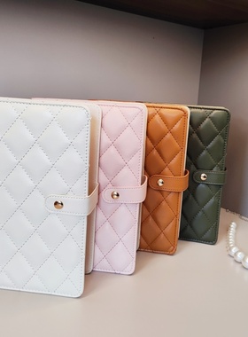 高档首饰收纳书册项链手链黄金珠宝饰品翻页绒布透明袋旅行便携