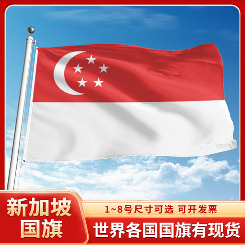 新加坡国旗12345号户外世界各国