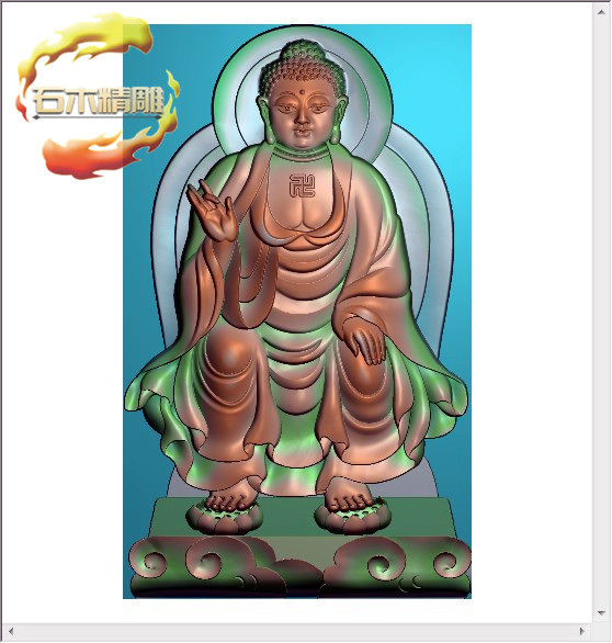 新款墓碑碑板5-095 佛像石材雕刻图精雕图灰度浮雕图