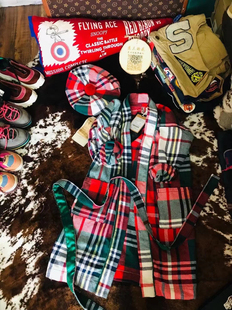 全新dd  圣诞节 大衣 风衣外套 格子大衣 八角帽 贝雷帽