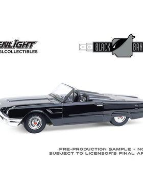 绿光 1:64 1965 Ford Thunderbird 福特雷鸟 带硬顶车罩版 28170E