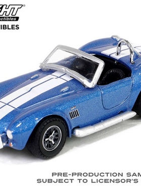 绿光 1:64 1965 谢尔比眼镜蛇427 S/C 卡罗尔谢尔比百年纪念30498