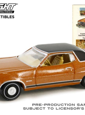 绿光 1:64 1973 Ford 福特 Gran Torino 大都灵 39140E