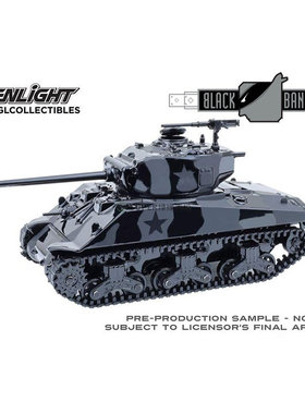 绿光 1:64 M4 谢尔曼 76 Long Barrel 76毫米炮型合金模型 28170D