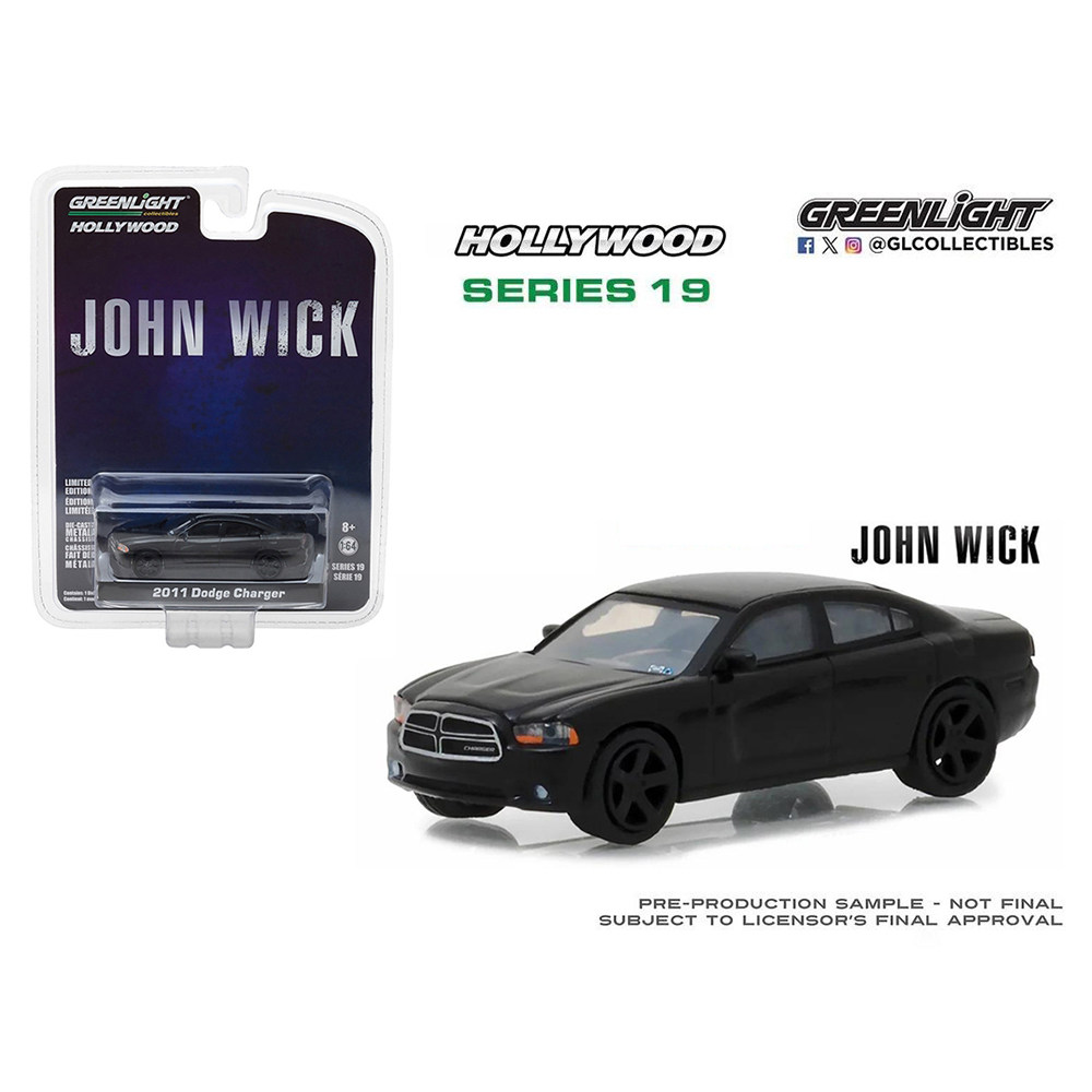 绿光 1:64  2011 Dodge 道奇战马 SXT John Wick疾速追杀 44790E