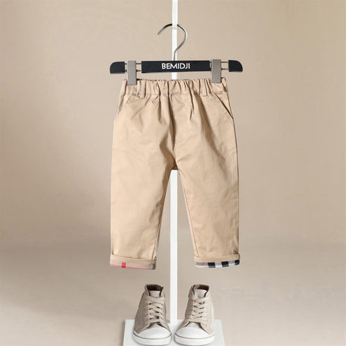 百搭休闲纯色英伦风长裤