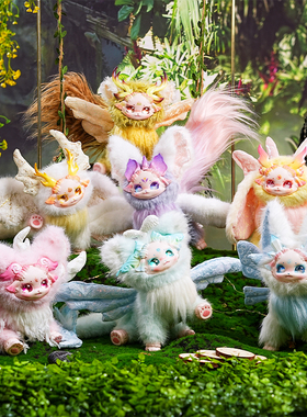 DUMIA森野星漫二代搪胶毛绒盲盒可动骨关节可爱女孩生日礼物玩具