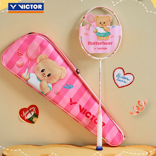VICTOR胜利黄油小熊联名羽拍