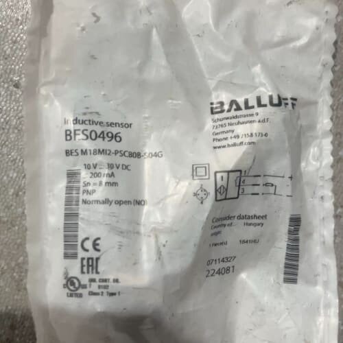 议价巴鲁夫BALLUFF传感器 BES0496可维修