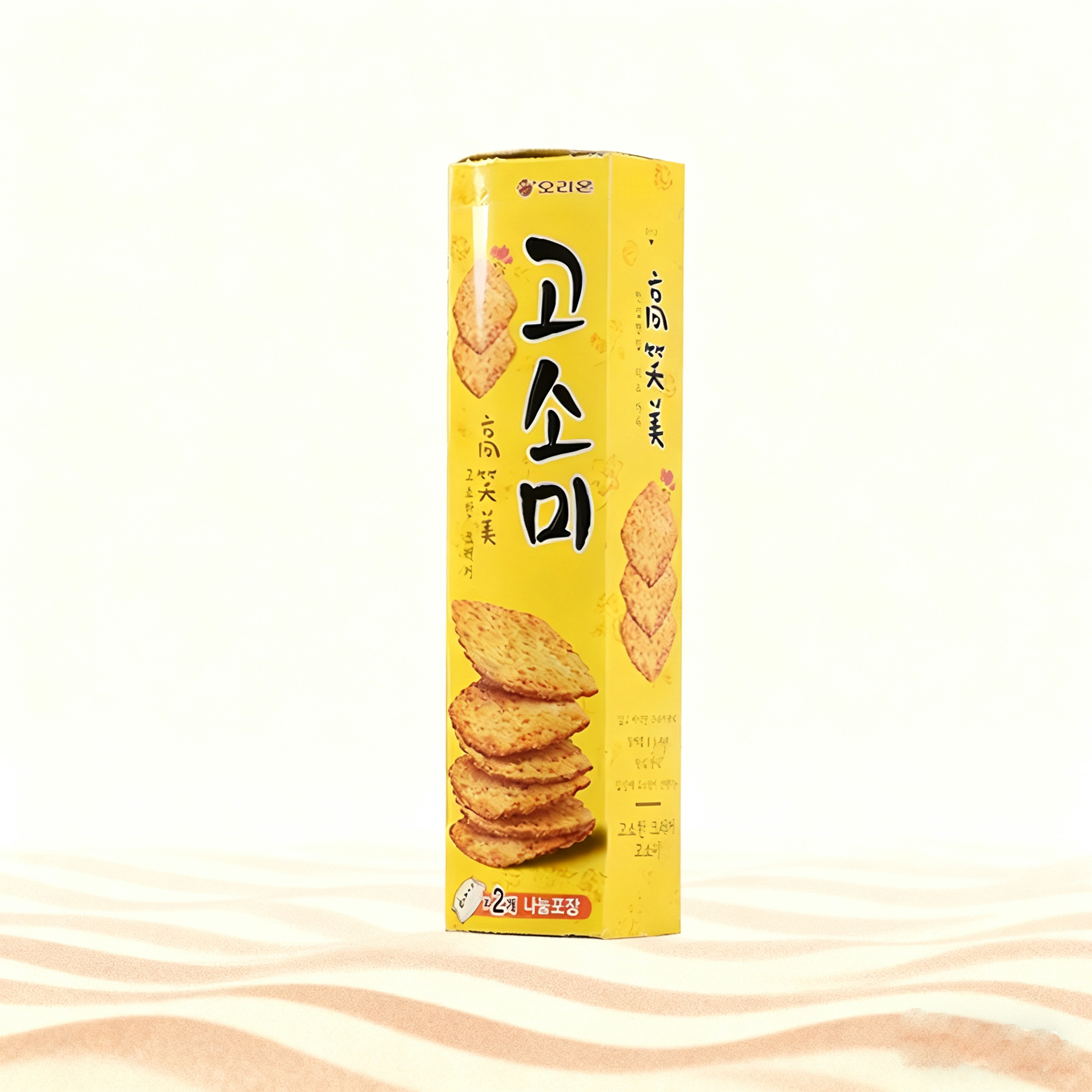 韩国零食好丽友高笑美饼干70g