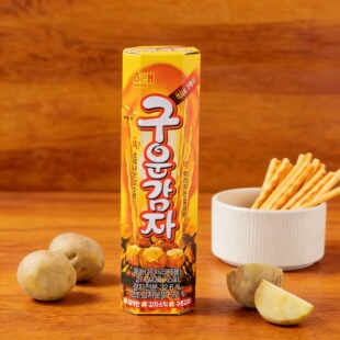 韩国进口海太碳烤薯条烤薯棒非油炸土豆棒小盒27g休闲零食品