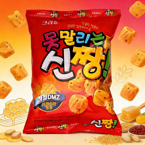 韩国进口克丽安小新120g脆零食