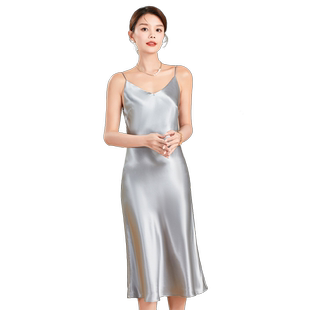 倪妮同款裙子2025春季新款国潮新中式气质减龄重磅醋酸吊带连衣裙