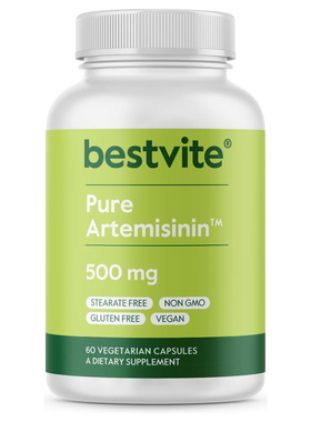 美国原装Bestvite Artemisinin青蒿素植物500mg 60粒人用日常保健