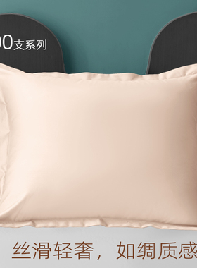 【100支纯棉】床头靠垫大枕套65x85x80长方形超大号双人卧室看书