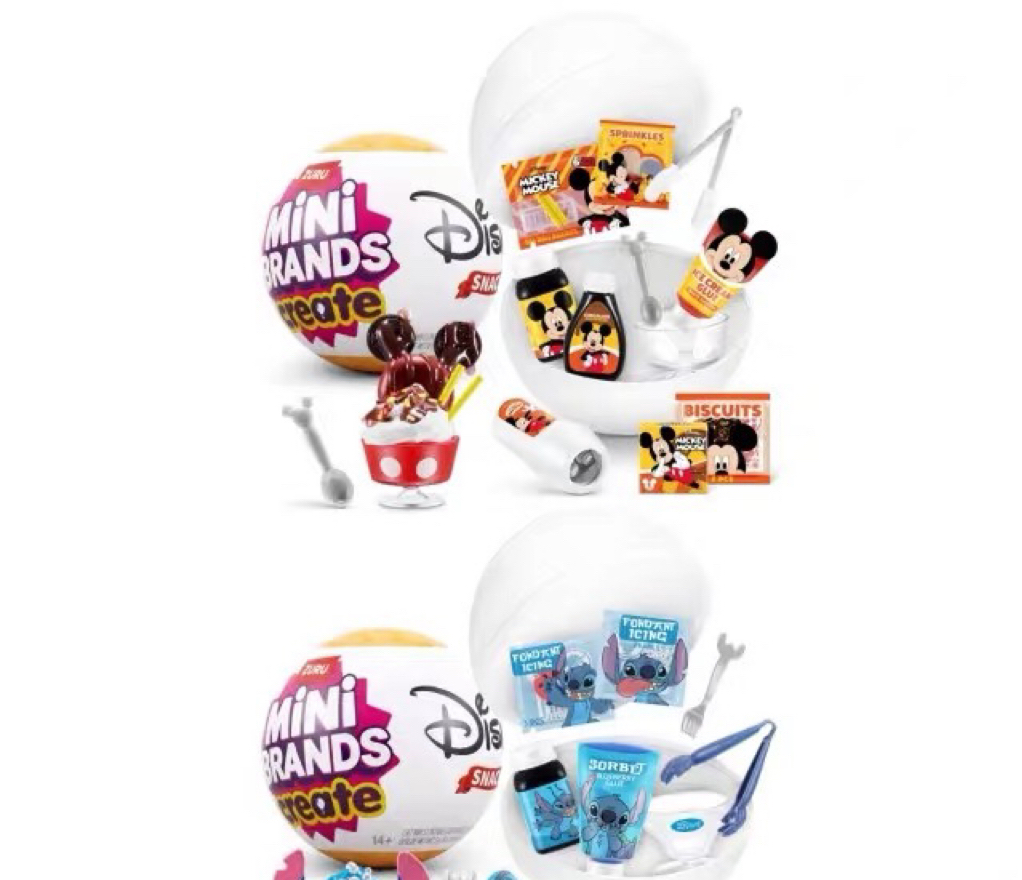 惊喜球2025新款迪士尼食玩手作盲球确认款