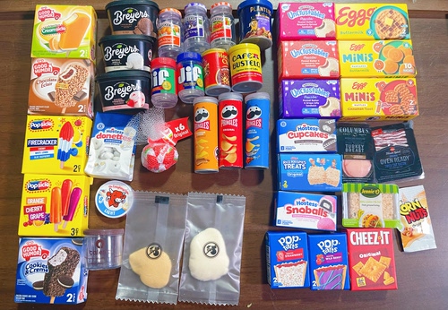 MGA's Miniverse Real Brands 超市球迷你确认款过家家微缩食玩