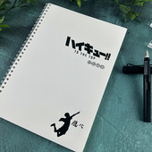 排球少年经典 语录台词楷书行书行楷好看字体学生硬笔临摹练字帖