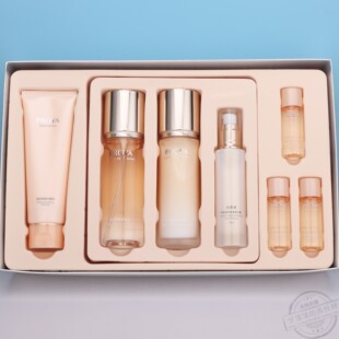 珀莱雅双抗水乳精华弹润透亮润泽型套装滋润保湿护肤品抗初老套盒