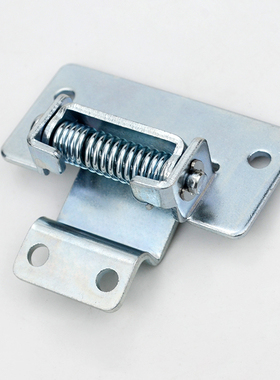 合页碳钢 带弹簧型橱柜门铰 工业机箱机柜配电箱铰链暗装型 HL128