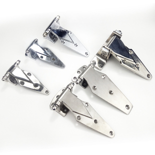 重型304不锈钢冷库门铰链1430/1632蒸烘烤箱可调高度门铰凸门合页