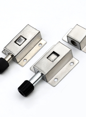 DK611按钮式自动弹簧插销锁 HFY21-40 按钮式圆形插销带弹簧装置