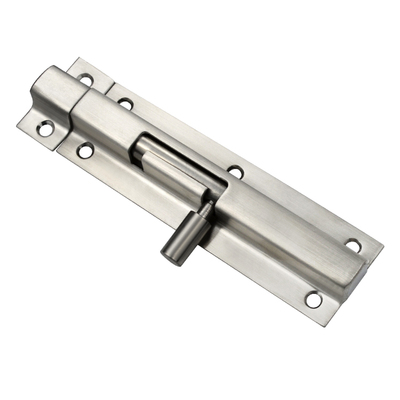 304不锈钢插销内置弹簧锁门扣