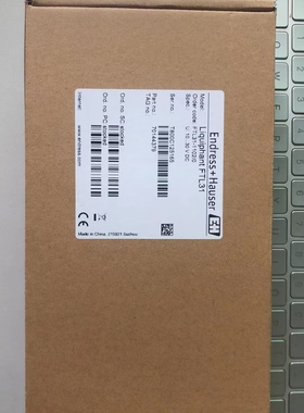 E+H FTL31-1102/0音叉开关FTL31-AA4AM2AAWBJ 现货 拍前咨询