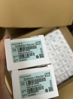 E+H 全新正品PH数字电极 CPS11E-AA7BTA2 拍前咨询