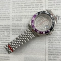 Black and Purple 2-22 Calendar + Five Beads + Transparent Bottom