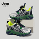 女童软底跑步鞋 Jeep儿童鞋 春季 网面透气男童运动鞋 男孩 子2026新款