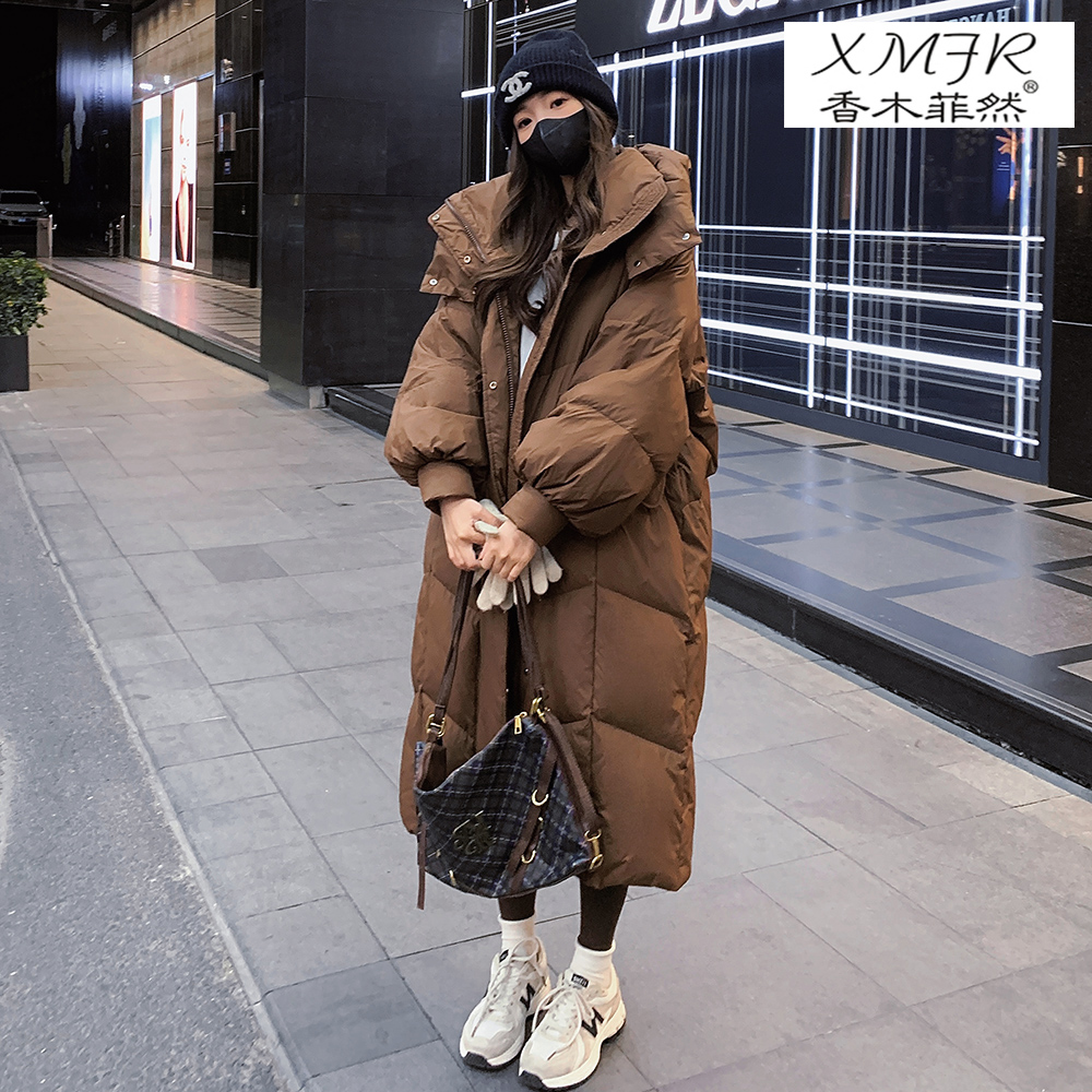 韩版长款羽绒服女加厚保暖特厚