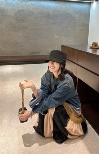 夹克上衣 宽松休闲百搭牛仔外套女短款 2025秋冬新款 韩版