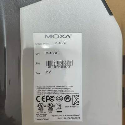 摩莎MOXA IM-4SSC V2.2 工业以太网交换机接议价