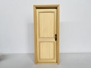 6分娃屋门装饰椴木35-14厘米开孔