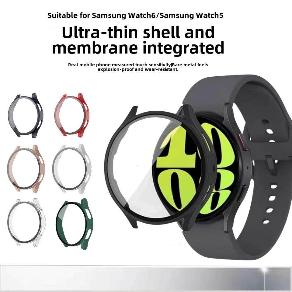 适用三星watch7/6/5保护壳watch8保护套钢化壳新款galaxy六代40/4,智能设备,智能手表/手环保护壳,淘宝优惠券,粉丝福利购,淘宝优惠卷